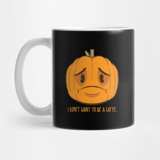 Sad Pumpkin Mug